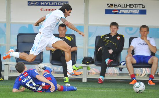 Football. Russian Premier League. CSKA vs. Zenit