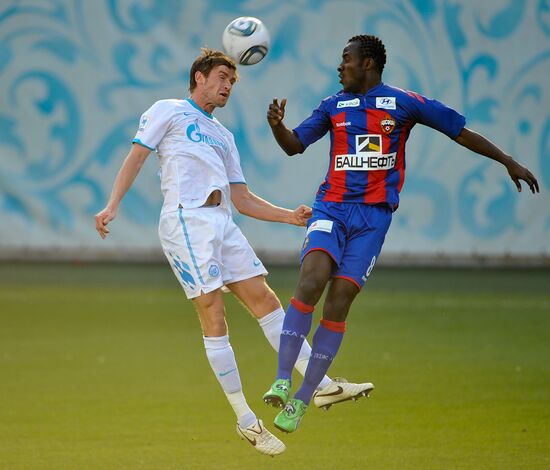 Football. Russian Premier League. CSKA vs. Zenit