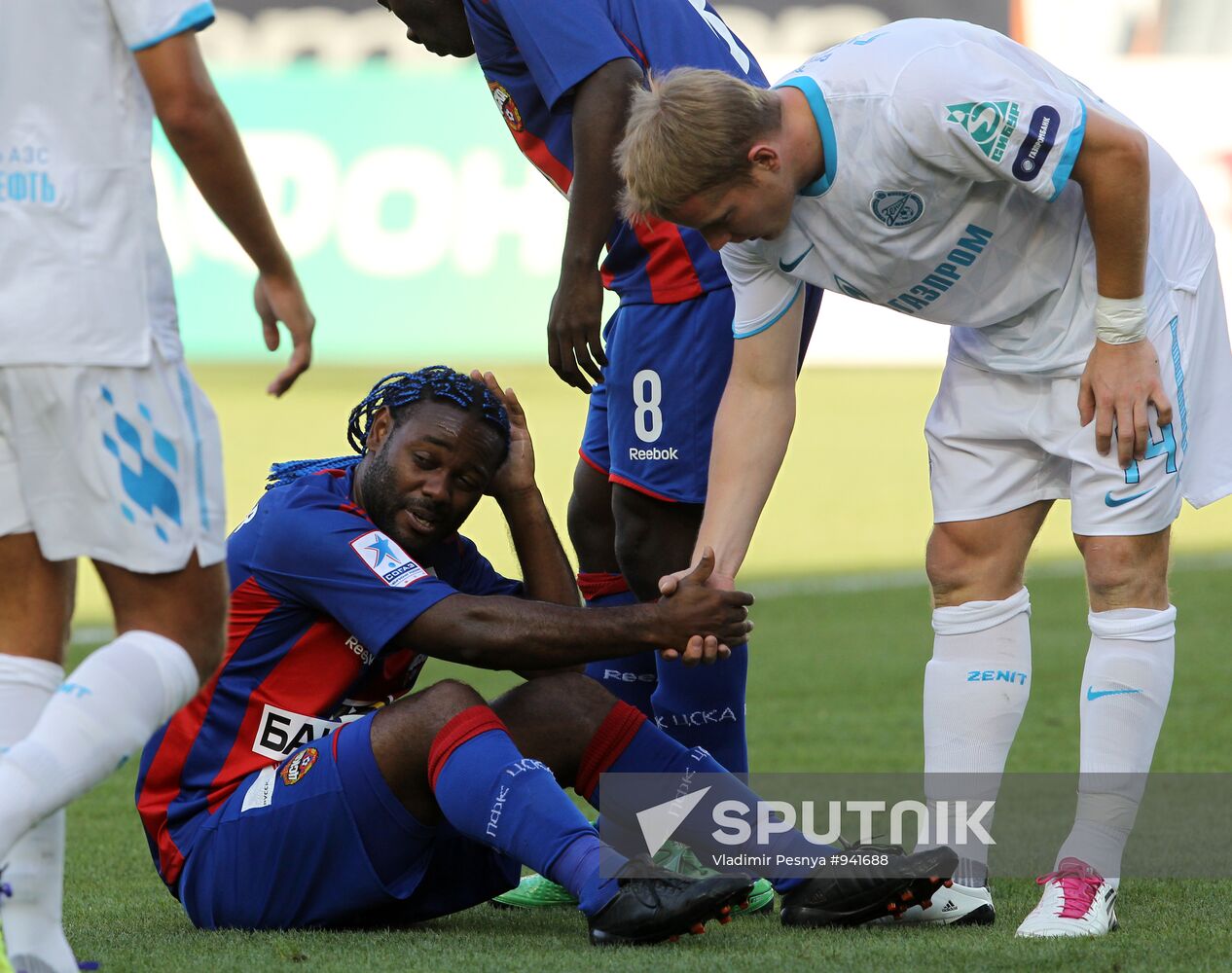 Football. Russian Premier League. CSKA vs. Zenit