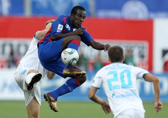 Football. Russian Premier League. CSKA vs. Zenit
