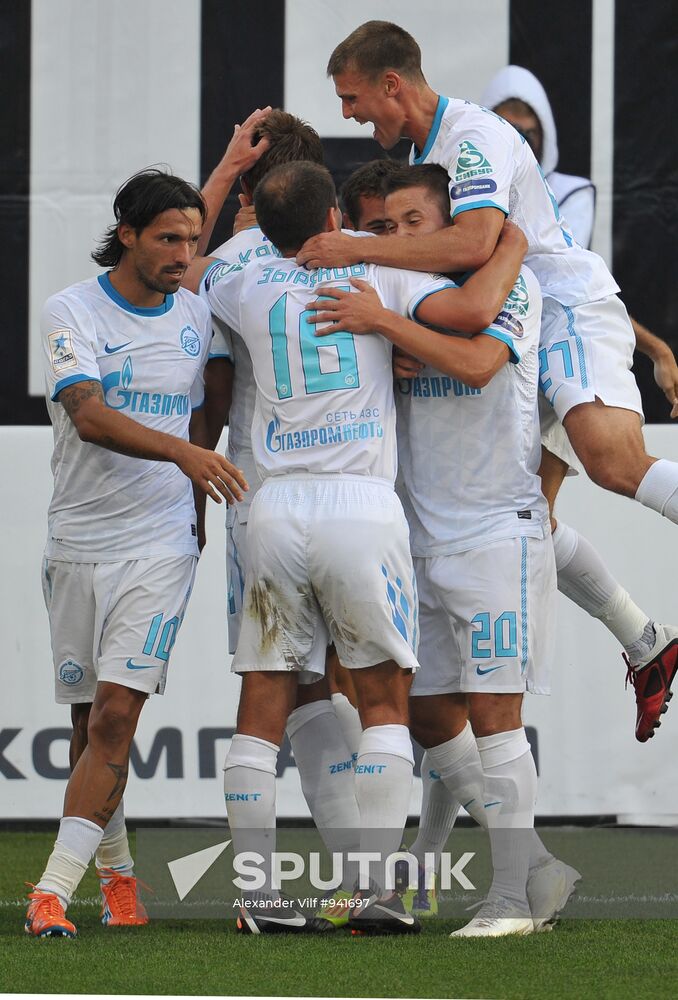 Football. Russian Premier League. CSKA vs. Zenit
