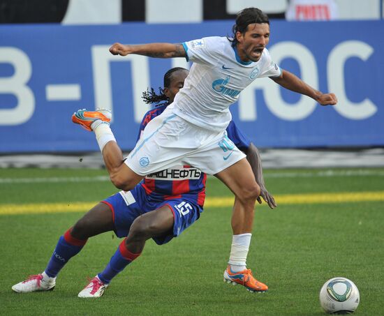 Football. Russian Premier League. CSKA vs. Zenit