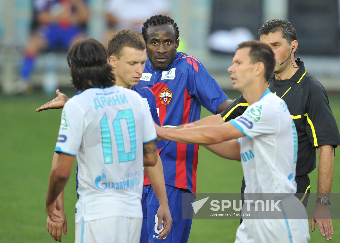 Football. Russian Premier League. CSKA vs. Zenit