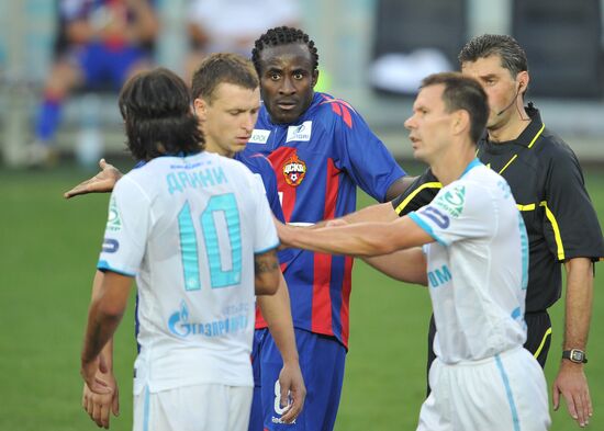 Football. Russian Premier League. CSKA vs. Zenit