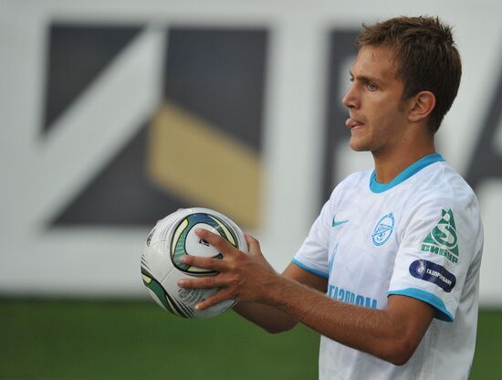 Football. Russian Premier League. CSKA vs. Zenit