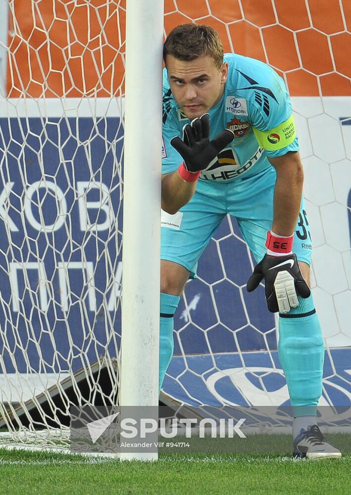 Football. Russian Premier League. CSKA vs. Zenit