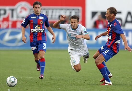 Football. Russian Premier League. CSKA vs. Zenit