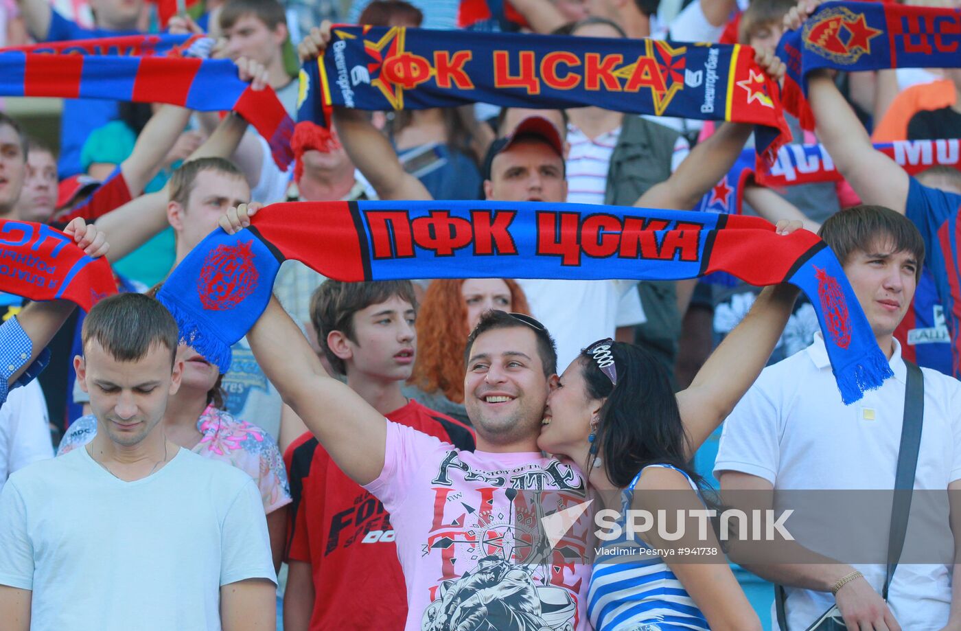 Football. Russian Premier League. CSKA vs. Zenit