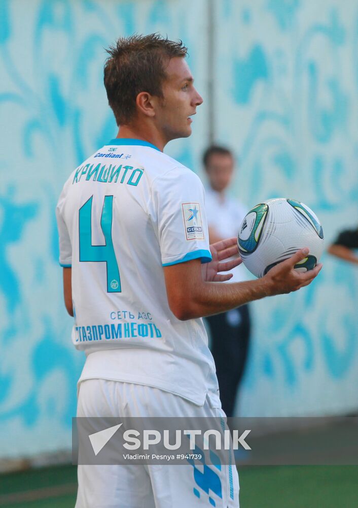 Football. Russian Premier League. CSKA vs. Zenit