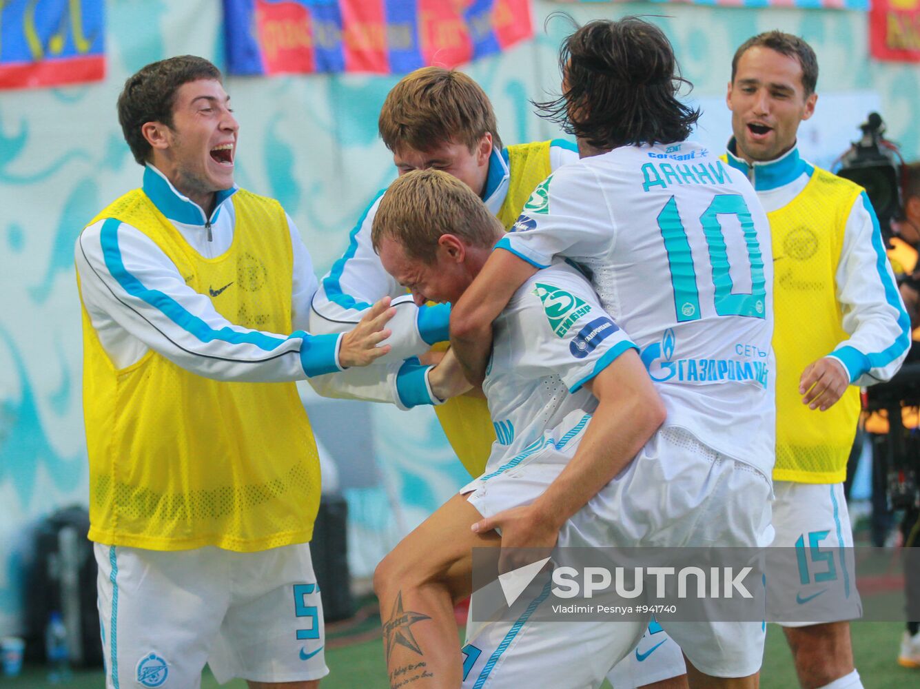 Football. Russian Premier League. CSKA vs. Zenit
