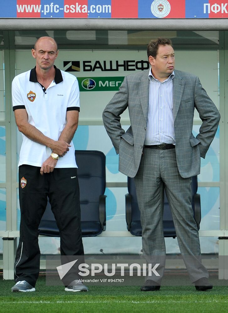 Football. Russian Premier League. CSKA vs. Zenit
