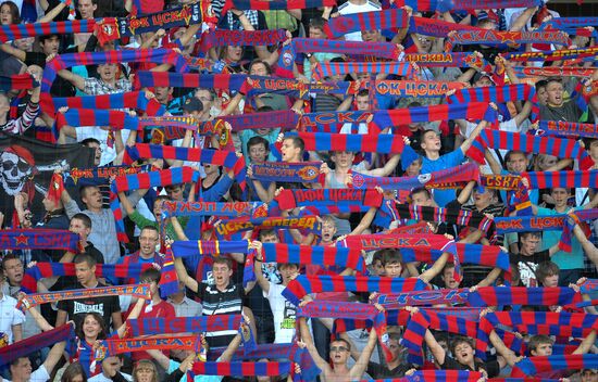 Football. Russian Premier League. CSKA vs. Zenit