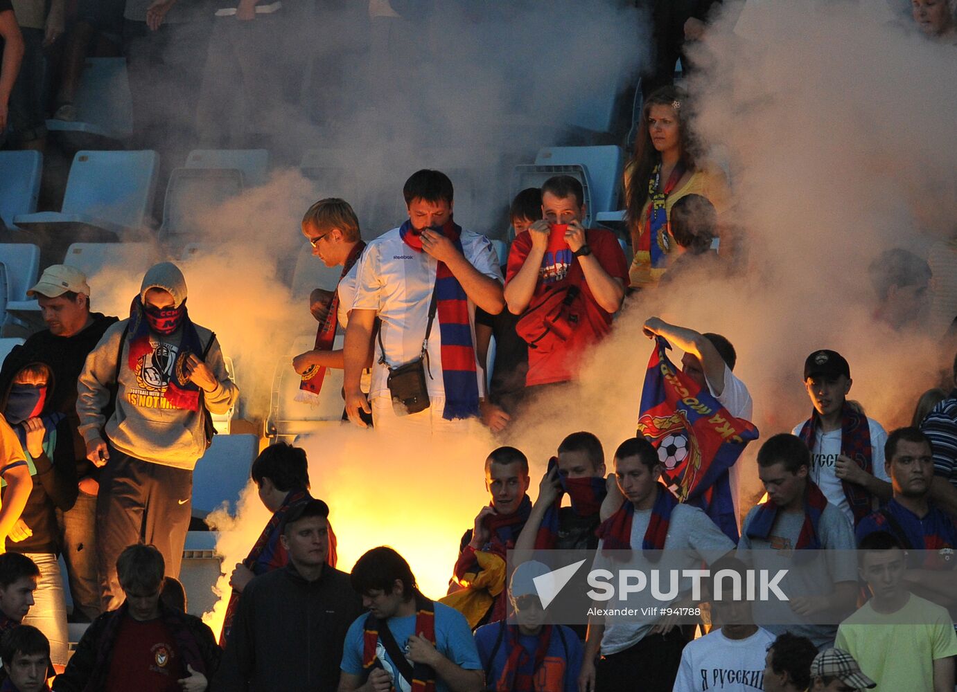 Football. Russian Premier League. CSKA vs. Zenit