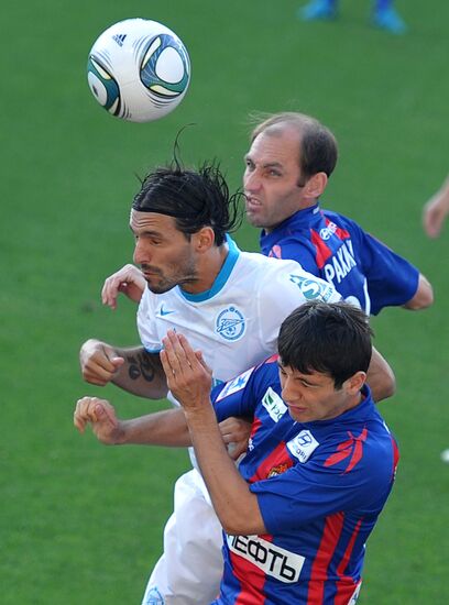 Football. Russian Premier League. CSKA vs. Zenit
