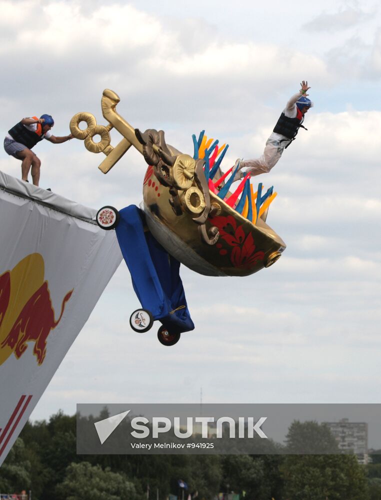 Red Bull Flugtag 2011 sports show staged in Moscow