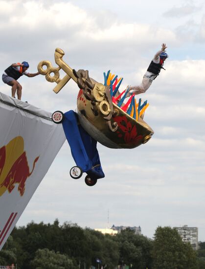 Red Bull Flugtag 2011 sports show staged in Moscow