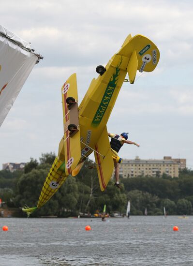 Red Bull Flugtag 2011 sports show staged in Moscow