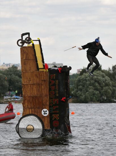 Red Bull Flugtag 2011 sports show staged in Moscow