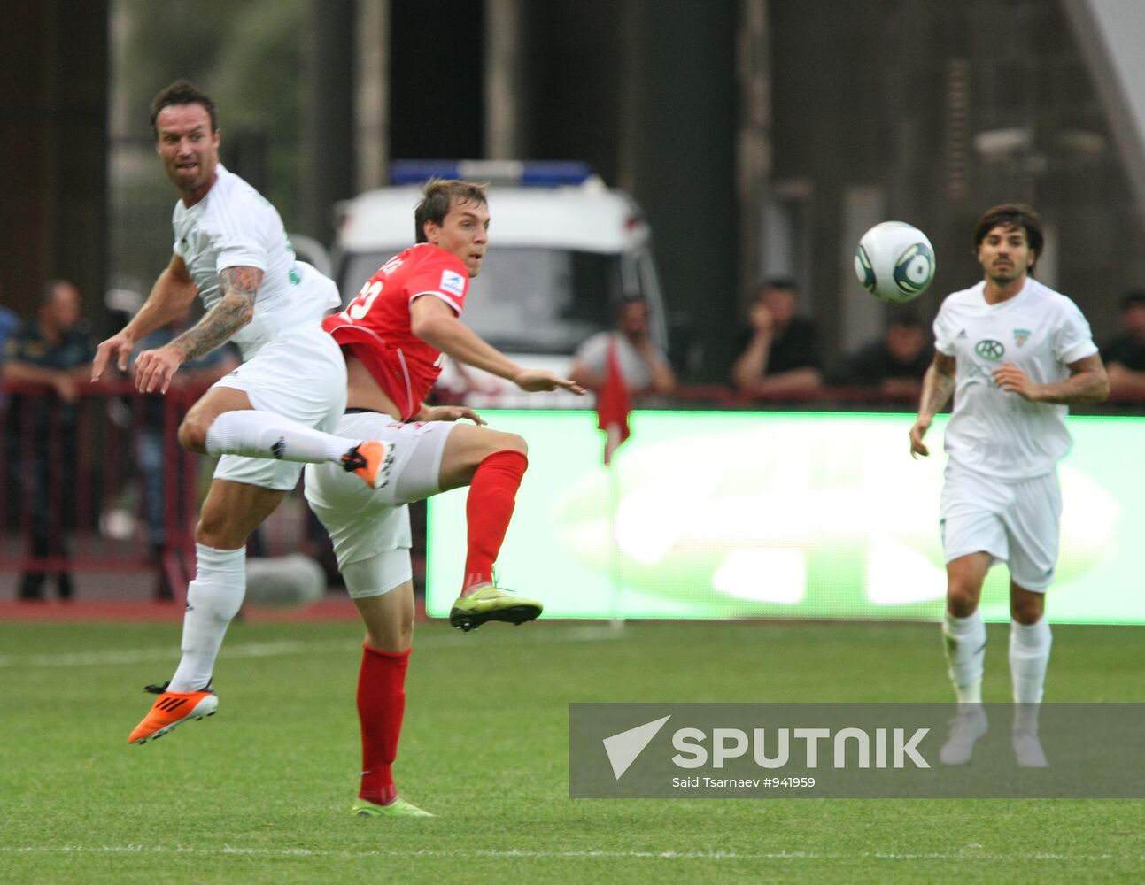 Russian Football Premier League. Terek vs. Spartak Moscow