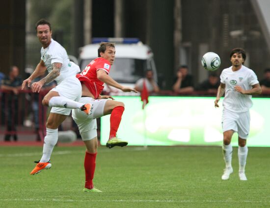 Russian Football Premier League. Terek vs. Spartak Moscow