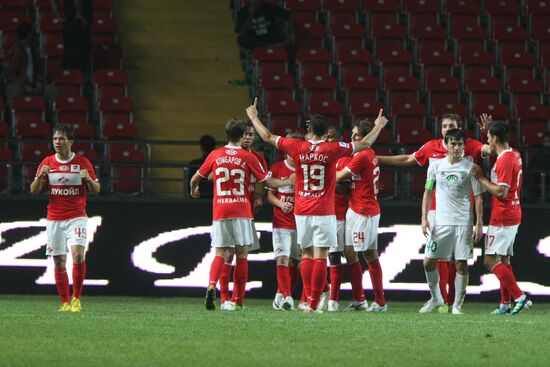 Russian Football Premier League. Terek vs. Spartak Moscow