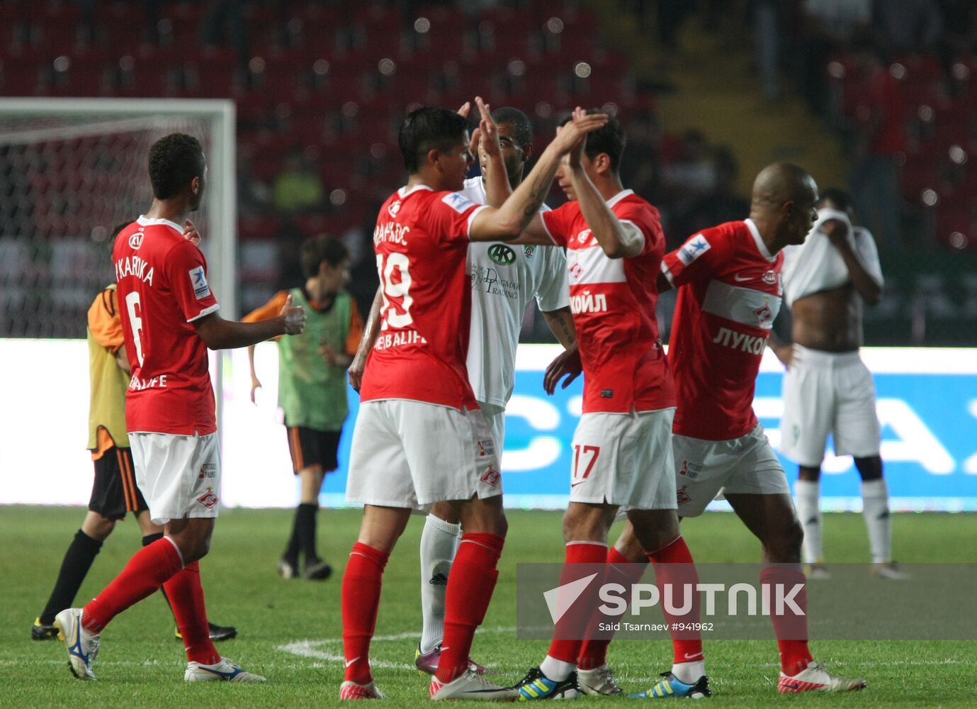 Russian Football Premier League. Terek vs. Spartak Moscow