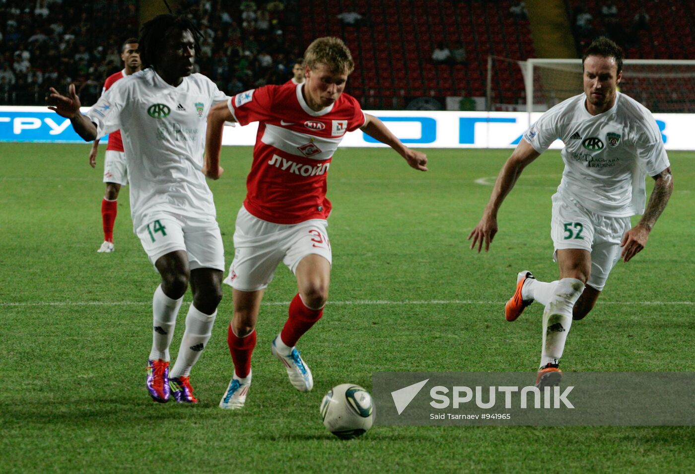 Russian Football Premier. Terek vs. Spartak Moscow