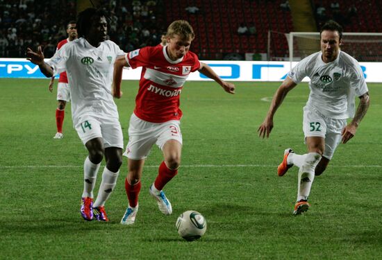 Russian Football Premier. Terek vs. Spartak Moscow