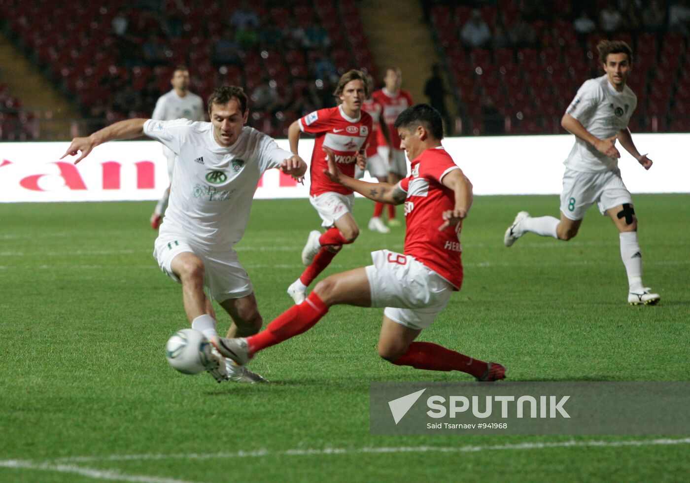 Russian Football Premier. Terek vs. Spartak Moscow