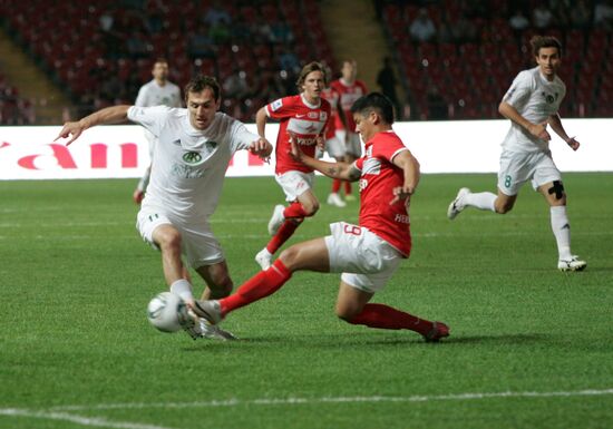 Russian Football Premier. Terek vs. Spartak Moscow