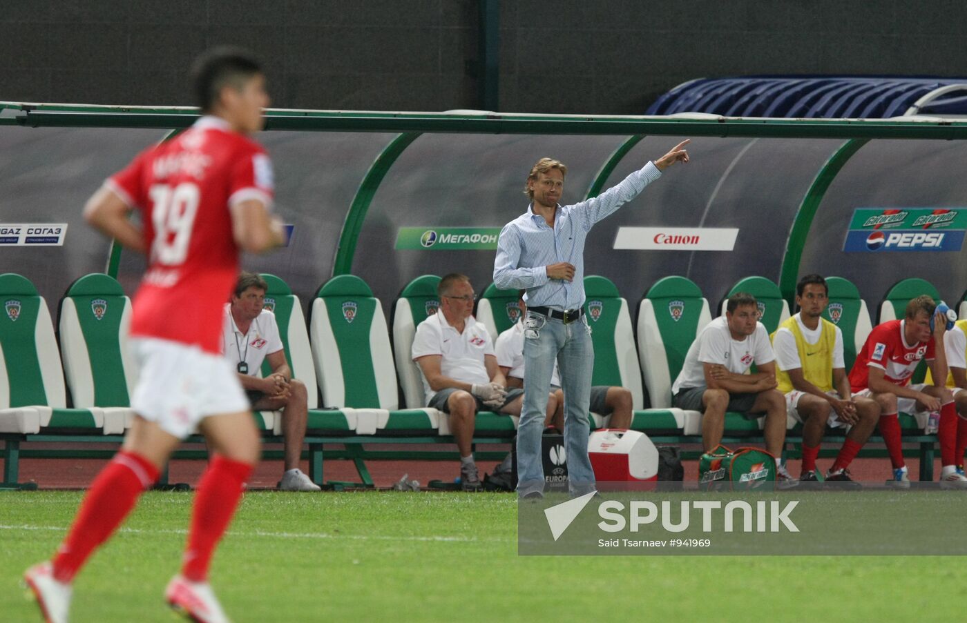 Russian Football Premier. Terek vs. Spartak Moscow