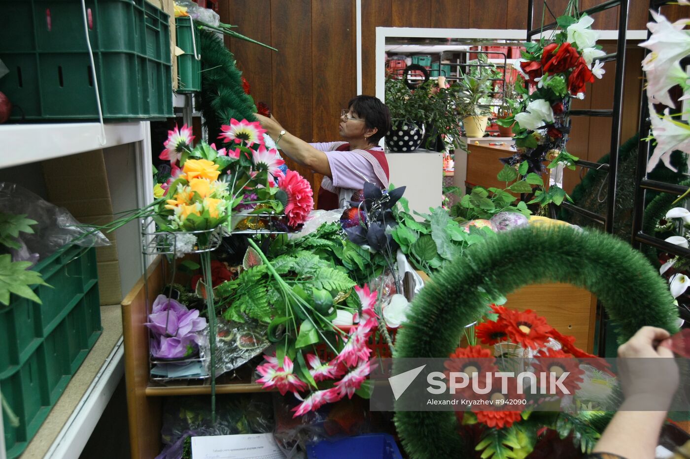 Products of Novosibirsk crematorium's Special Articles Plant