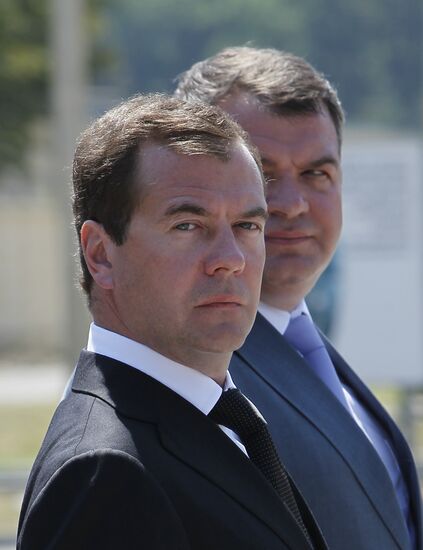 Dmitry Medvedev on working visit to Krasnodar Territory
