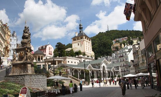 City center. Karlovy Vary
