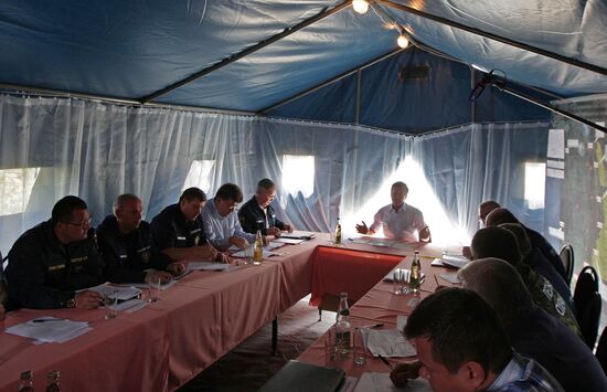 Viktor Zubkov visits Moscow Region