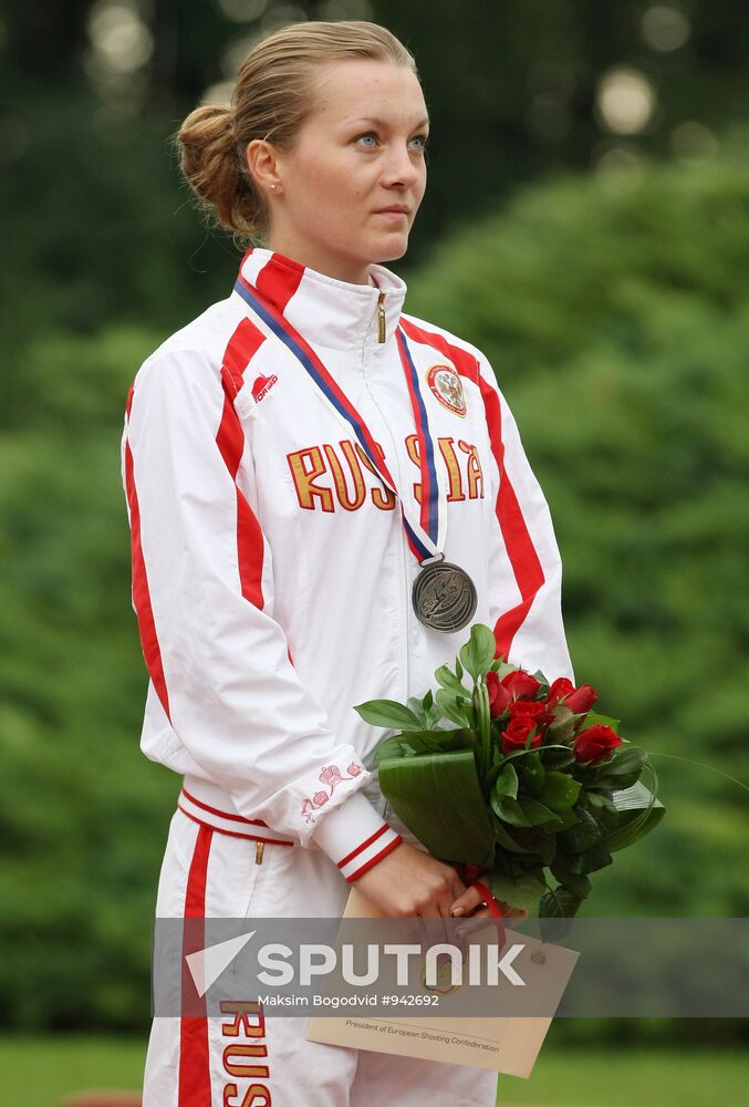 European Shooting Championships. Day Eight