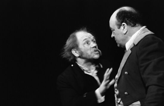 Scene from play The Marriage