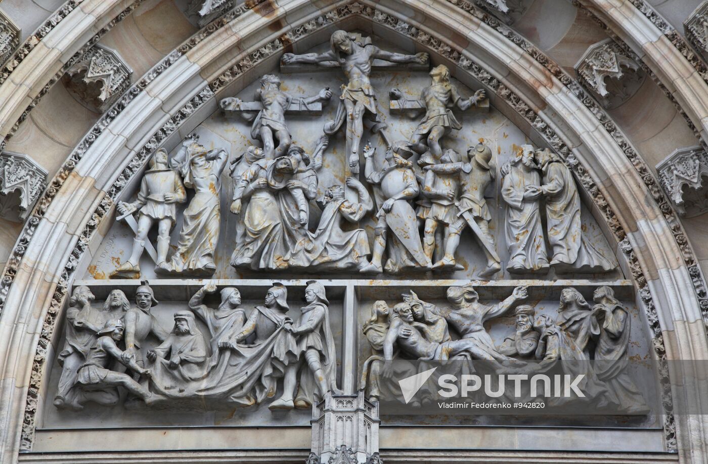 St. Vitus, St. Wenceslas and St. Adalbert Cathedral in Prague
