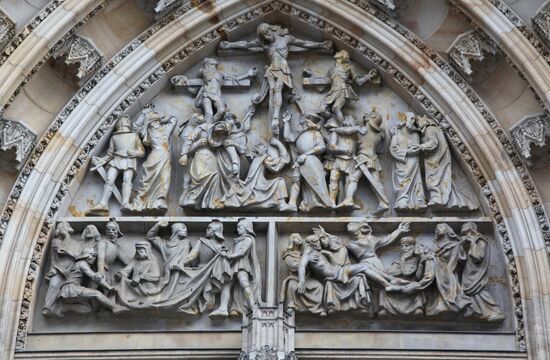 St. Vitus, St. Wenceslas and St. Adalbert Cathedral in Prague