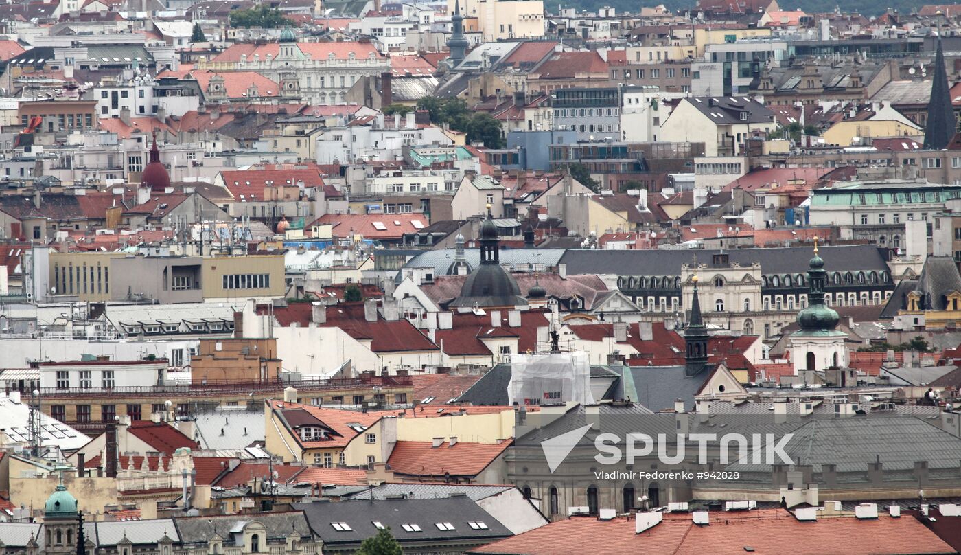 View of Prague