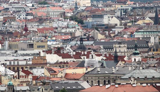 View of Prague