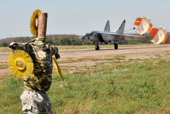 Military airbase in Voronezh Region