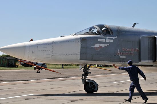 Military airbase in Voronezh Region