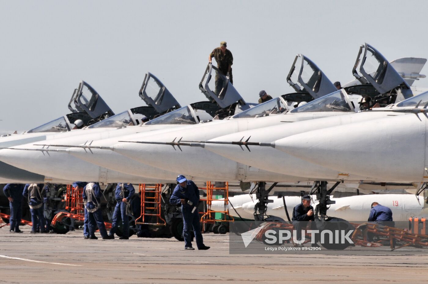 Military airbase in Voronezh Region