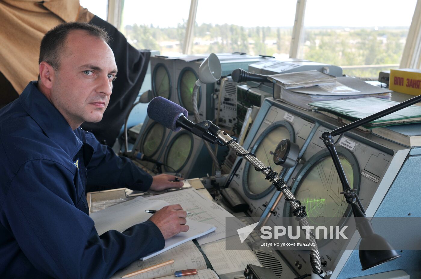 Military airbase in Voronezh Region