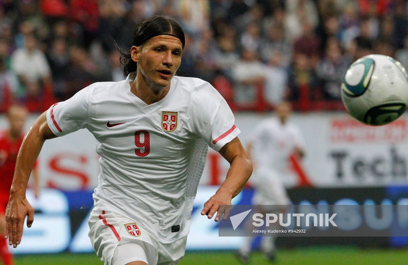 Russia vs. Serbia friendly football match