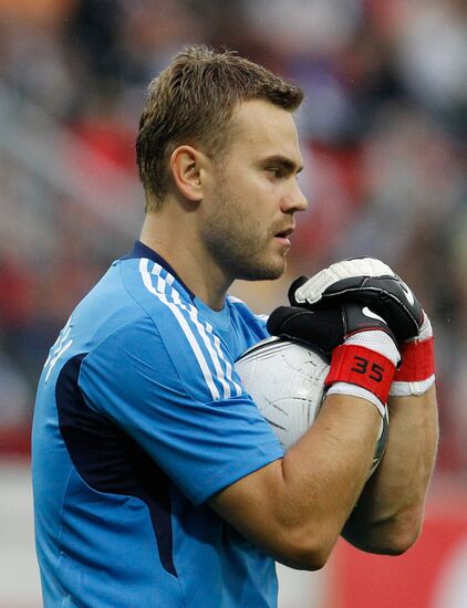 Russia beats Serbia 1-0 in friendly football match