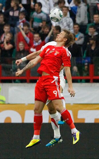 Russia beats Serbia 1-0 in friendly football match