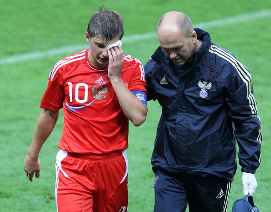 Russia vs. Serbia friendly football match