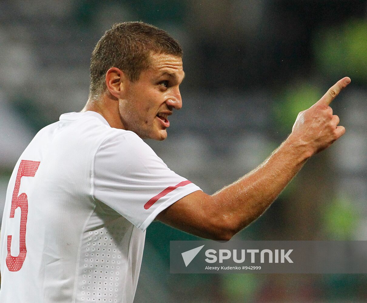 Russia beats Serbia 1-0 in friendly football match